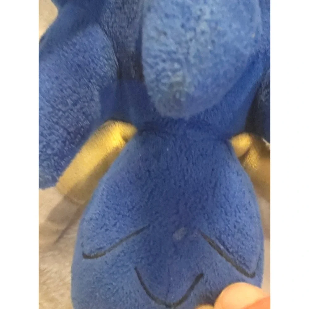 Sonic the Hedgehog Plush Toy Sega Blue Video Game Character 9.5 Inch